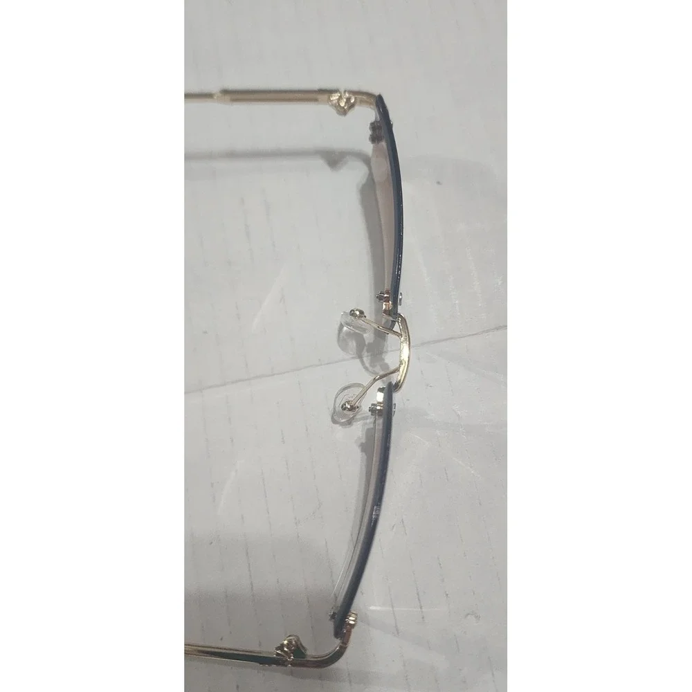 Womens silver snake embellished rimless fashionable sunglasses uv protection